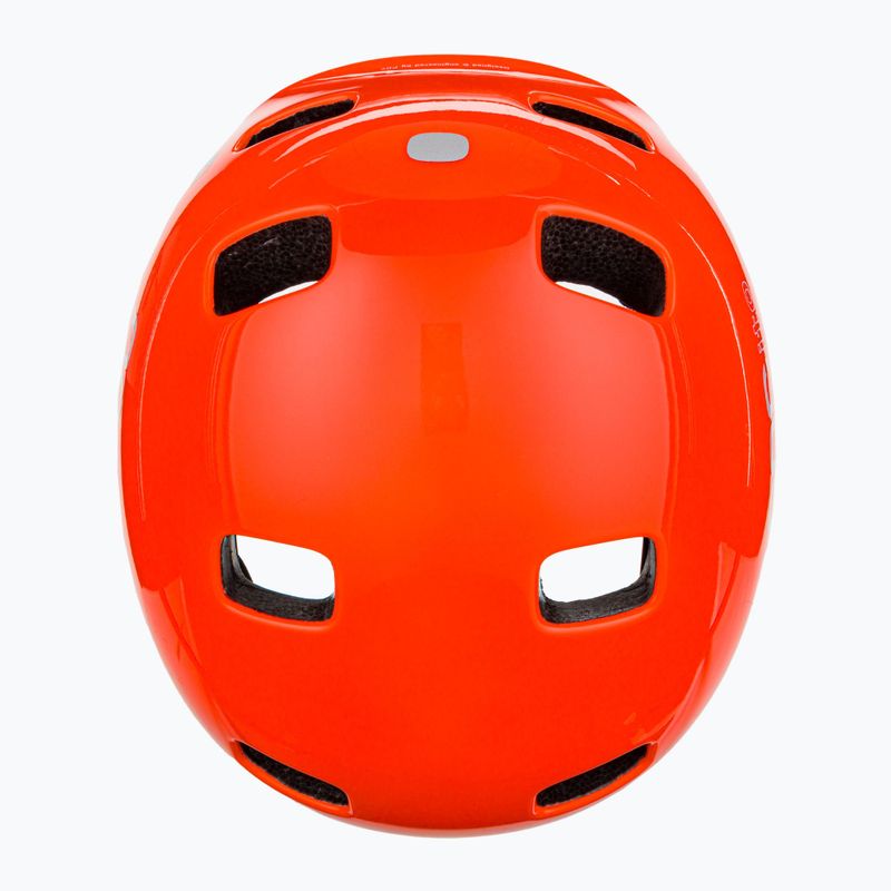 Kinderfahrradhelm POC Pocito Crane MIPS fluoreszierend orange 6