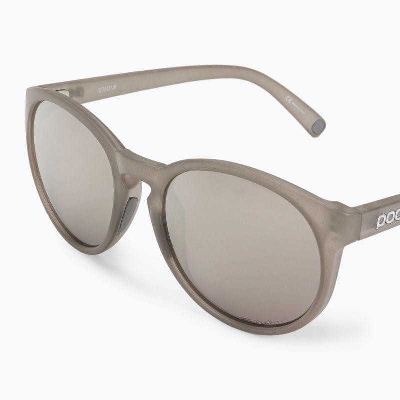 Sonnenbrille POC Know moonstone grey/violet/silver mirror 5
