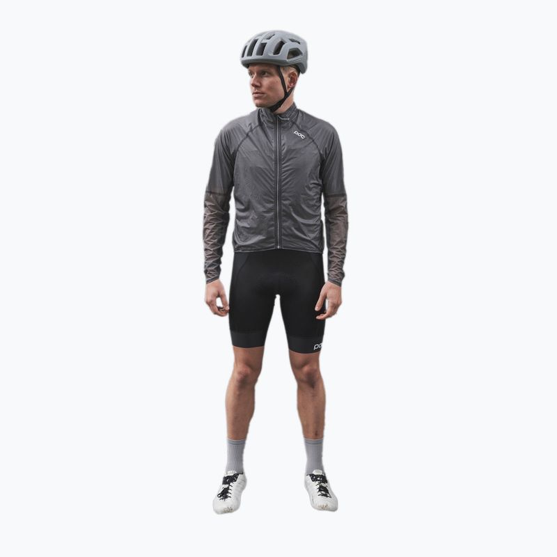 Fahrradjacke für Männer POC The Supreme Rain sylvanite grey