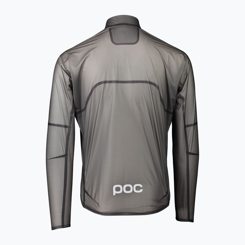 Fahrradjacke für Männer POC The Supreme Rain sylvanite grey 9