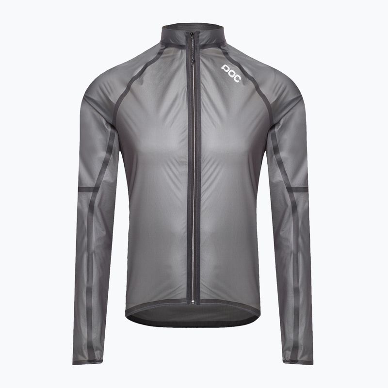 Fahrradjacke für Männer POC The Supreme Rain sylvanite grey 4