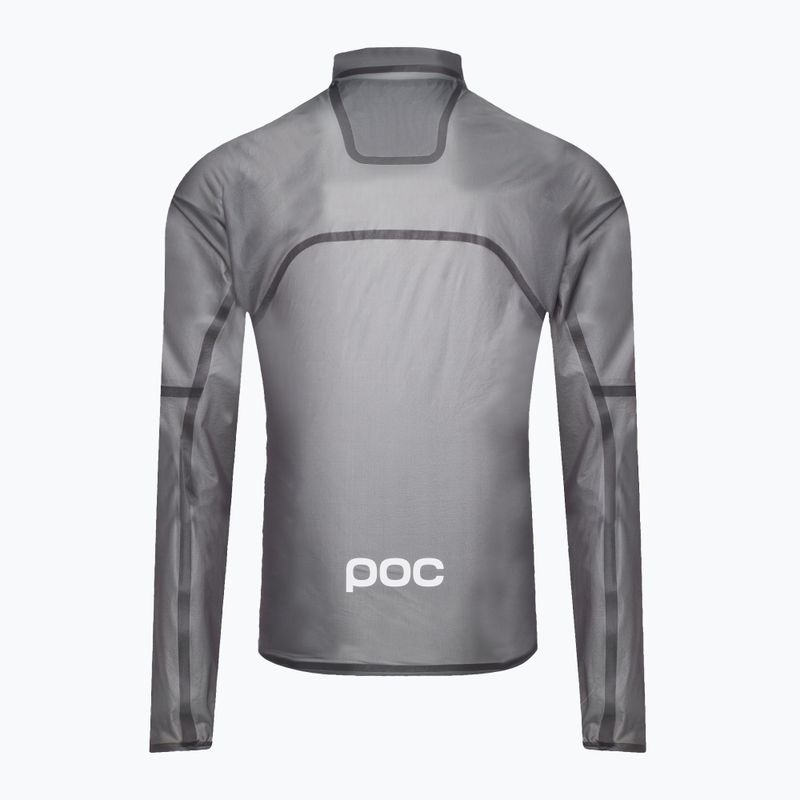 Fahrradjacke für Männer POC The Supreme Rain sylvanite grey 5