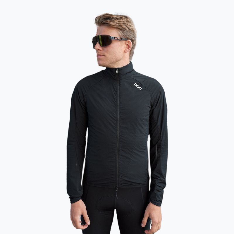 Fahrradjacke für Männer POC Pro Thermal uranium black