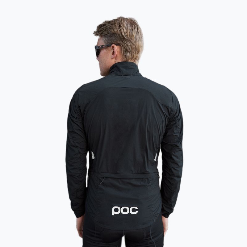 Fahrradjacke für Männer POC Pro Thermal uranium black 2