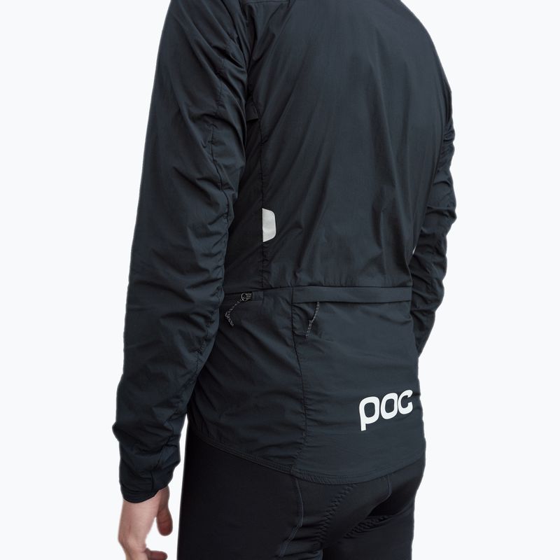 Fahrradjacke für Männer POC Pro Thermal uranium black 4