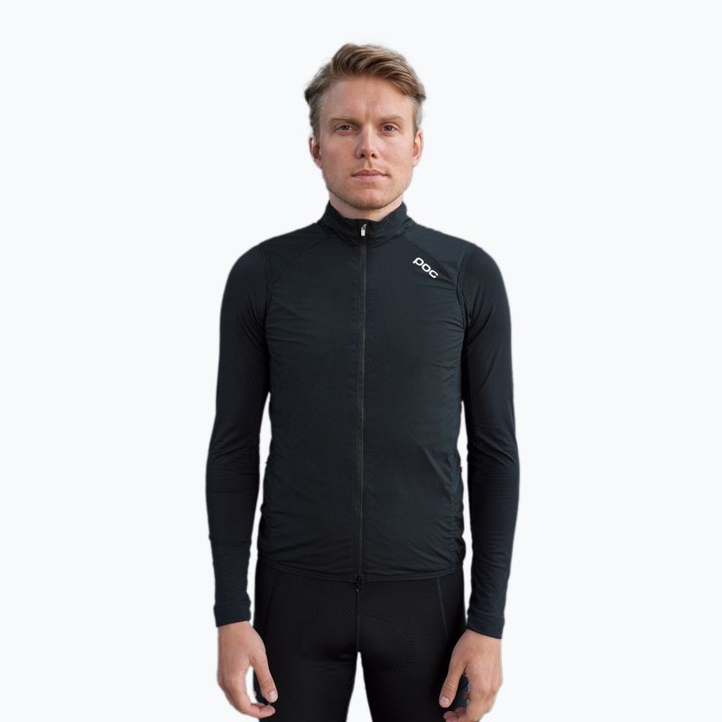 Fahrradweste POC Pro Thermal uranium black