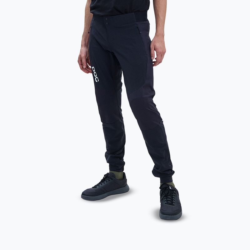 Fahrradhosen für Männer POC Rhythm Resistance uranium black