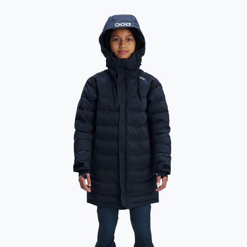 Kinder-Skijacke POC Race Loft Parka uranium black 3