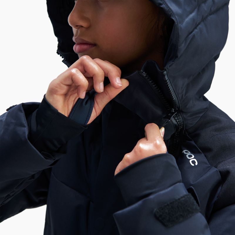Kinder-Skijacke POC Race Loft Parka uranium black 6
