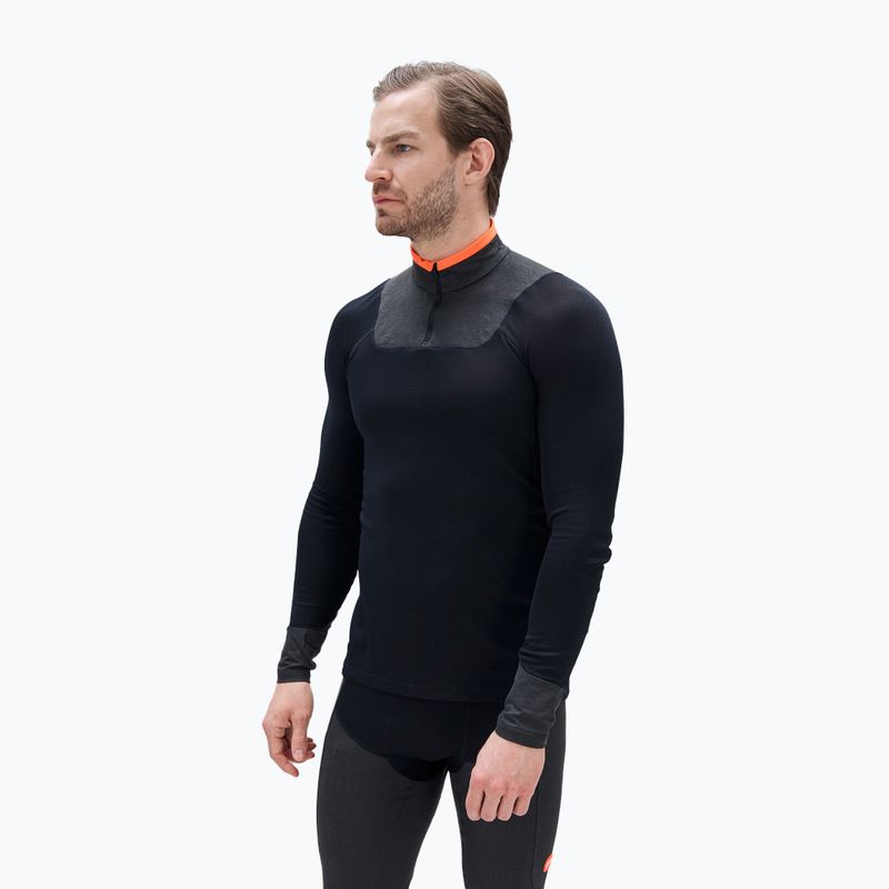 Thermoaktives Sweatshirt POC Resistance Layer Jersey uranium black