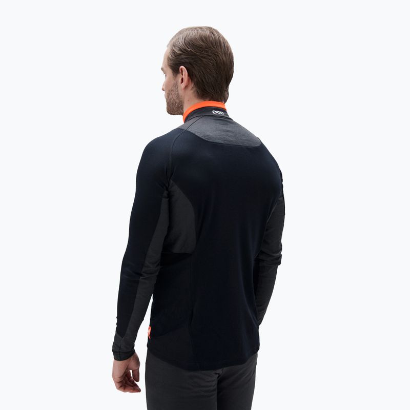 Thermoaktives Sweatshirt POC Resistance Layer Jersey uranium black 3