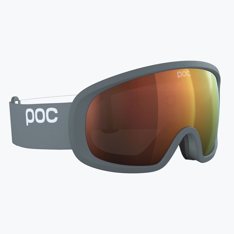 Skibrille POC Fovea Mid Clarity pegasi grey/spektris orange