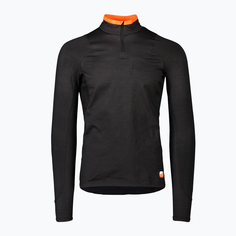 Ski-Langarmshirt POC Base Armor Jersey uranium black