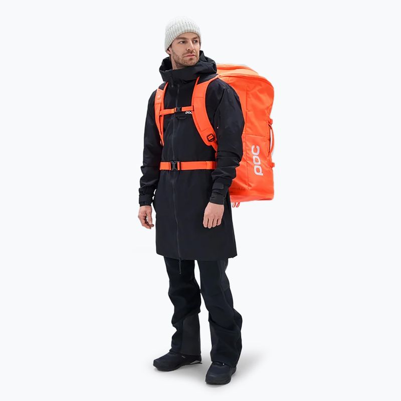 POC Race 130 l fluoreszierend orange Skirucksack 4