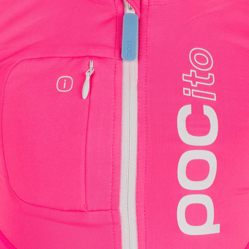 Kindersicherheitsweste POC POCito VPD Air Vest fluorescent pink 4