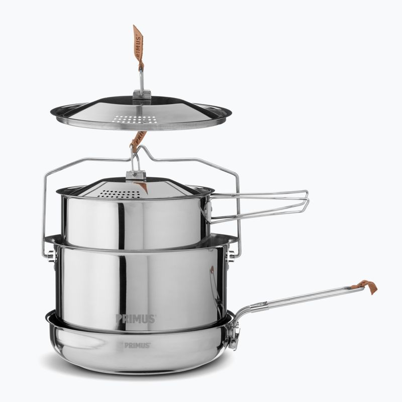 Primus CampFire Kochset 1,8 l + 3 l + Bratpfanne