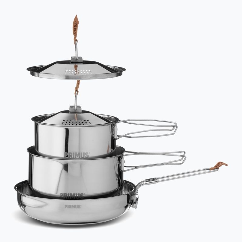 Primus CampFire Kochset 1 l + 1,8 l + Bratpfanne