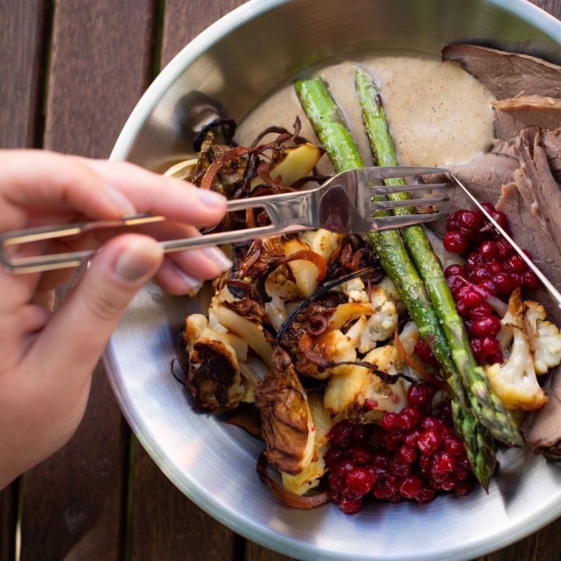 Campingbesteck Primus Leisure Cutlery blue 2