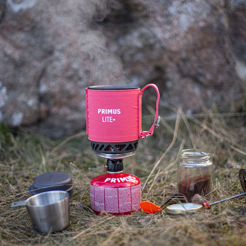 Primus Lite Plus Kochersystem rosa Kochset 5