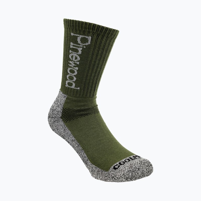 Pinewood Coolmax Medium Trekkingsocken 2 Paar grün 5