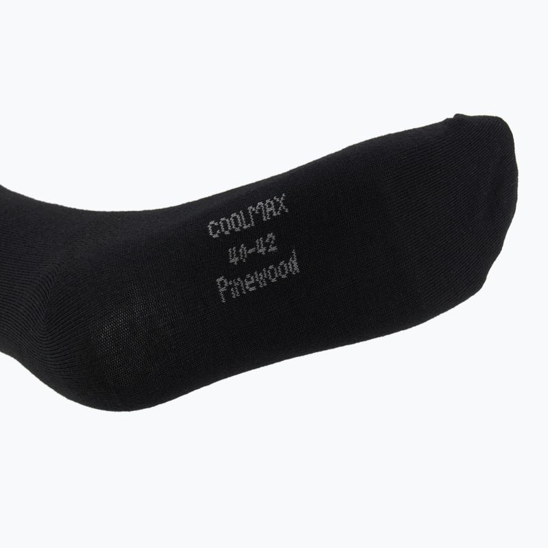 Pinewood Coolmax Liner Trekkingsocken 2 Paar schwarz 3