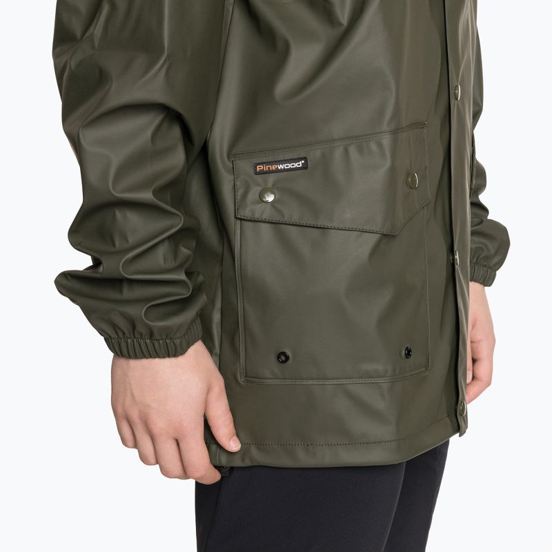 Pinewood Herren Regenjacke Gremista grün 5