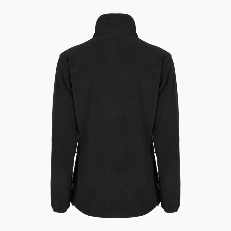 Trekking Sweatshirt Hoodie Damen Pinewood Finnveden Fleece black 2