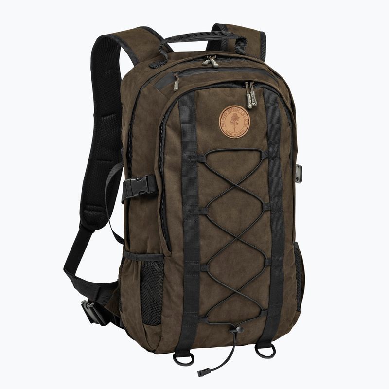 Pinewood Outdoor 22 l Wildleder braun Wandern Rucksack 5