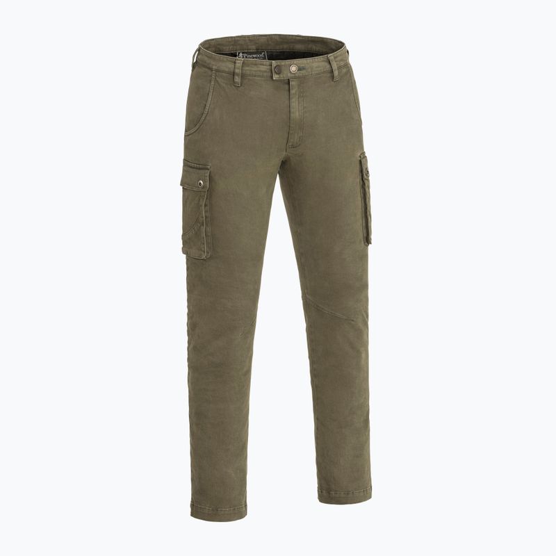 Herren-Trekkinghose Pinewood Värnamo Serengeti h.olive