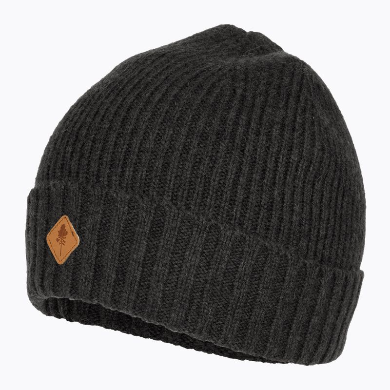 Pinewood Knitted Wool Winter Beanie dunkel anthrazit mel