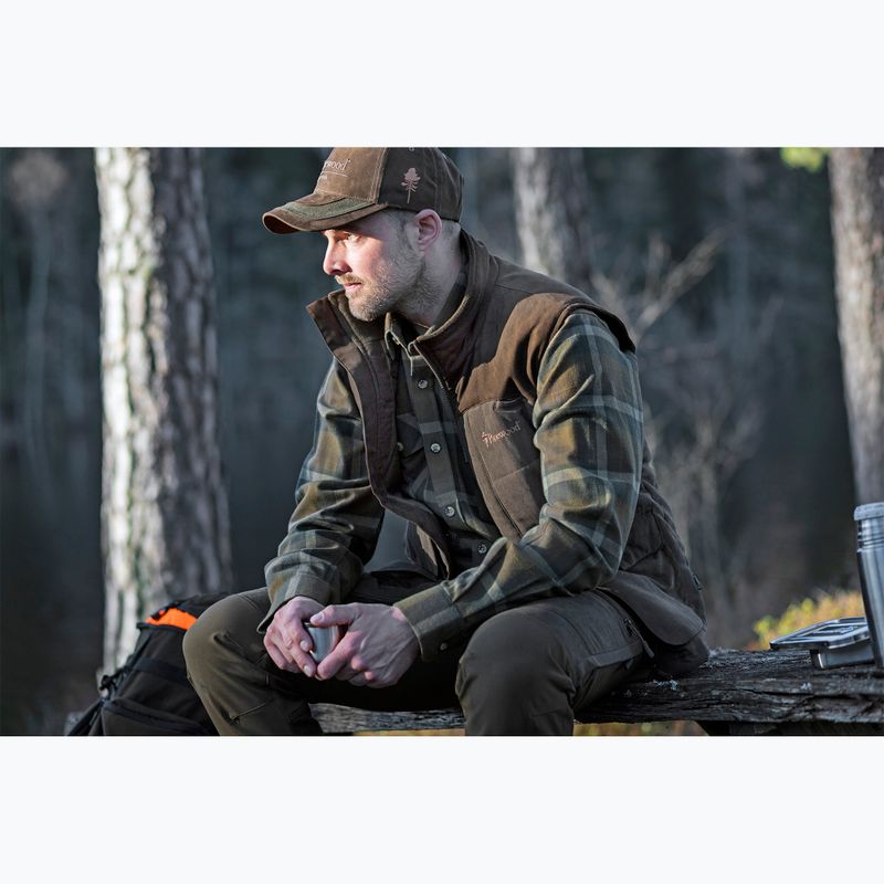 Weste Herren Pinewood Abisko/Småland suede brown 6