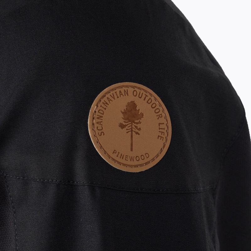 Herren Pinewood Finnveden Hybrid Jacke schwarz 4
