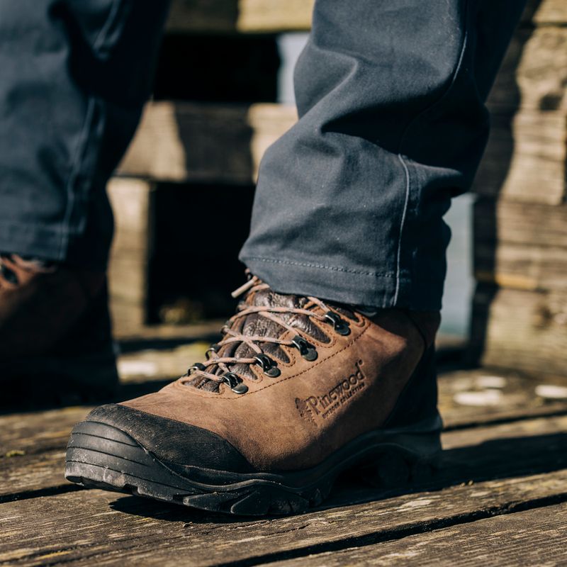 Herren-Trekkinghose Pinewood Värnamo Serengeti dark anthracite 12