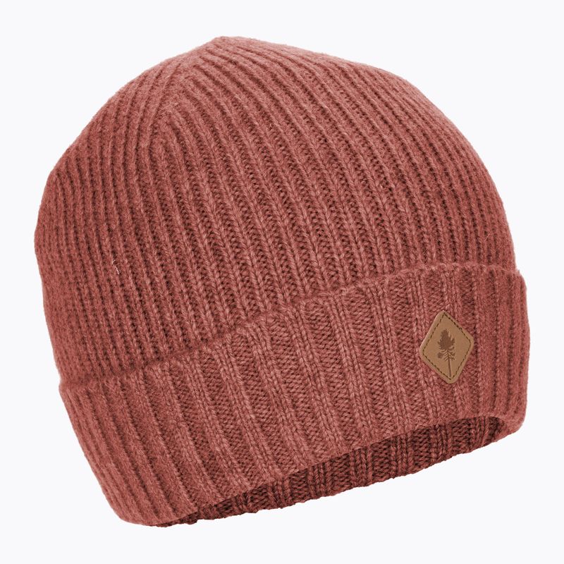 Pinewood Knitted Wool rostig rosa mel winter beanie