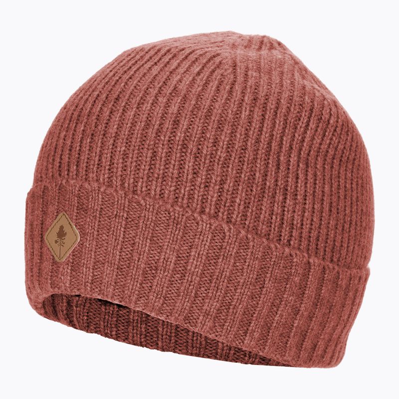 Pinewood Knitted Wool rostig rosa mel winter beanie