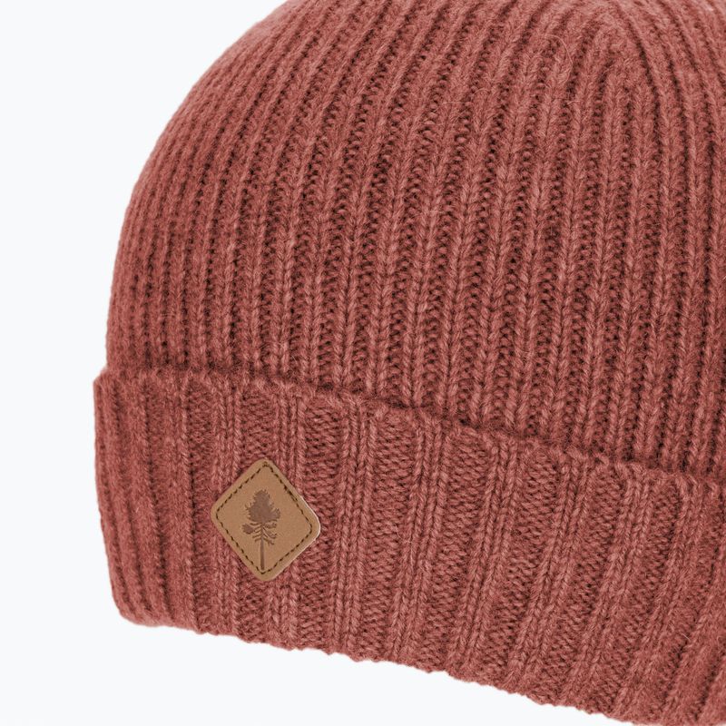 Pinewood Knitted Wool rostig rosa mel winter beanie