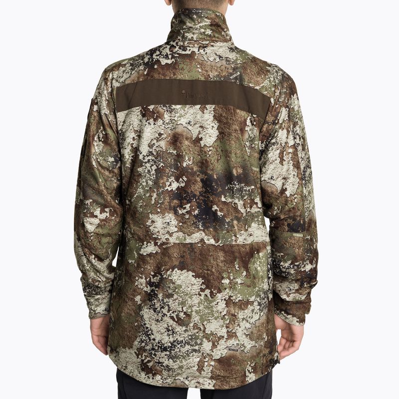 Pinewood Herren Softshelljacke Smaland Light Camou strata/Wildleder braun 2
