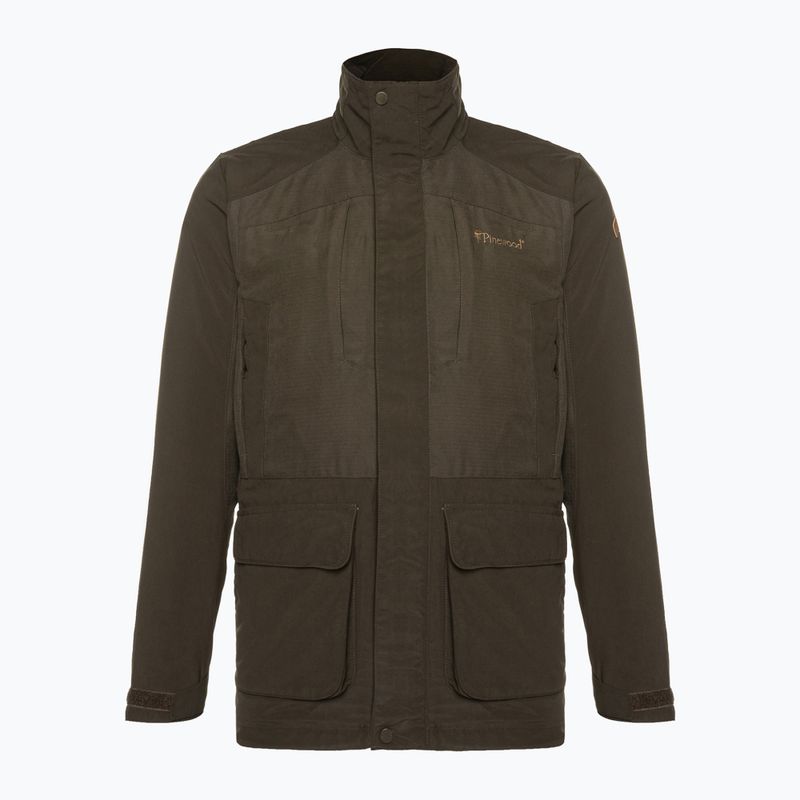 Pinewood Herren Softshelljacke Smaland Helles Wildleder braun 10