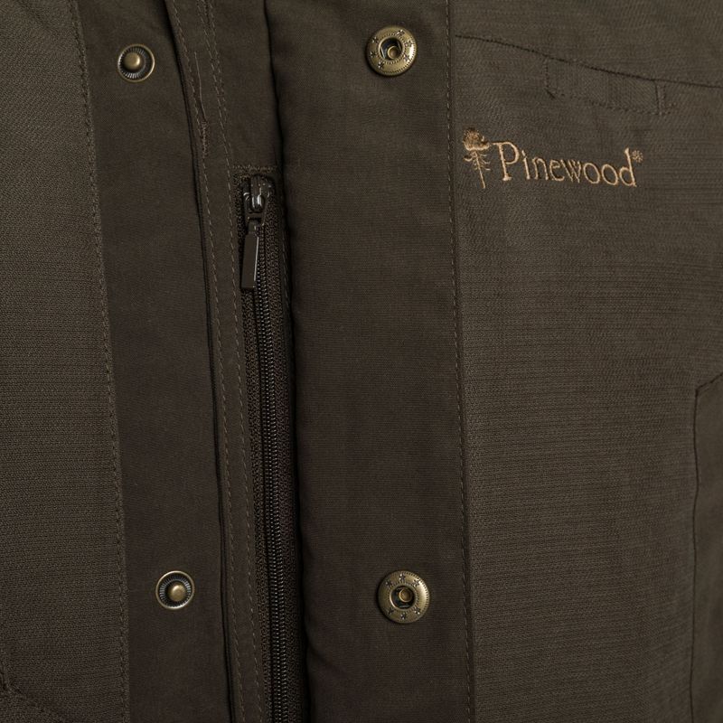 Pinewood Herren Softshelljacke Smaland Helles Wildleder braun 12