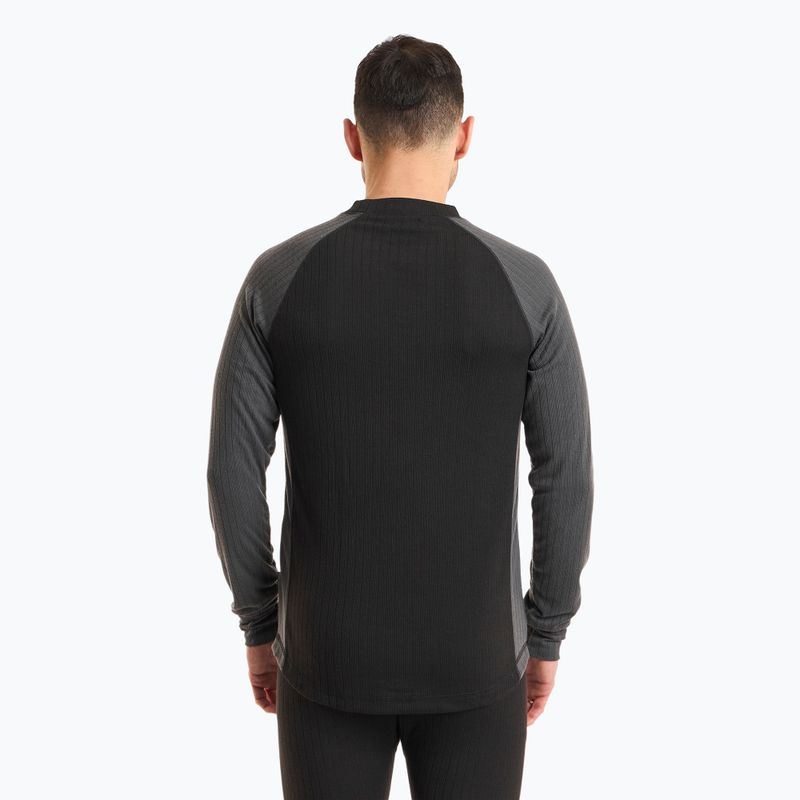 Herren Thermounterwäsche Pinewood Finnveden Base Layer schwarz/dunkelgrau 3