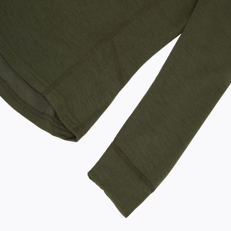 Thermoaktiver Sweatshirt Hoodie Herren Pinewood Abisko Merino Base Layer Half Zip d.mossgreen 4