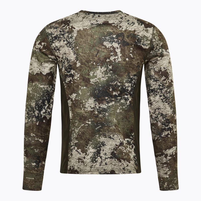 Trekking Longsleeve Herren Pinewood Furudal Camou InsectSafe strata/moss green 2