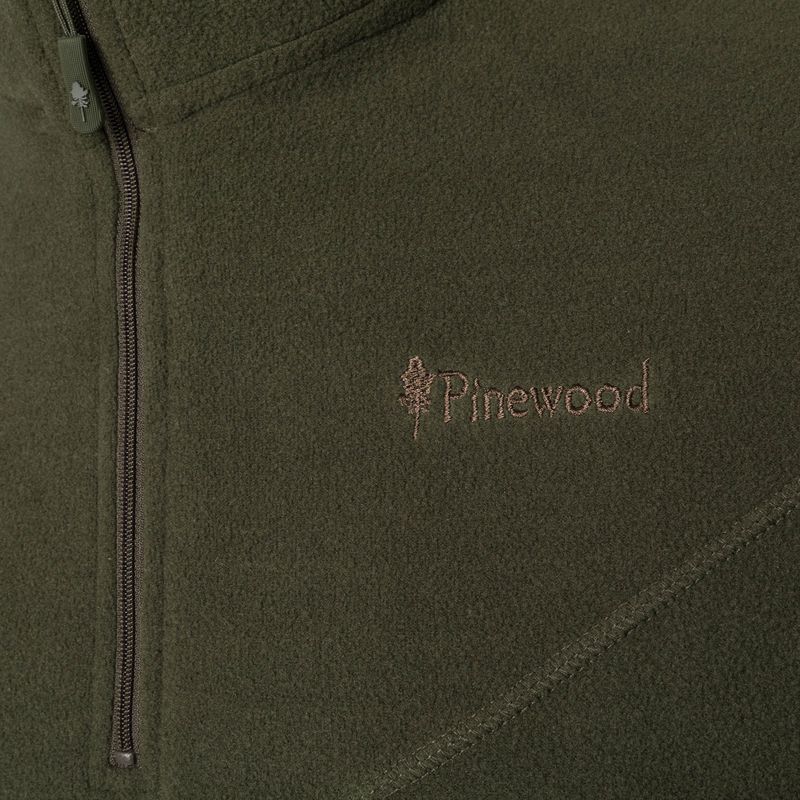 Herren-Trekking-Sweatshirt Pinewood Tiveden grün 3