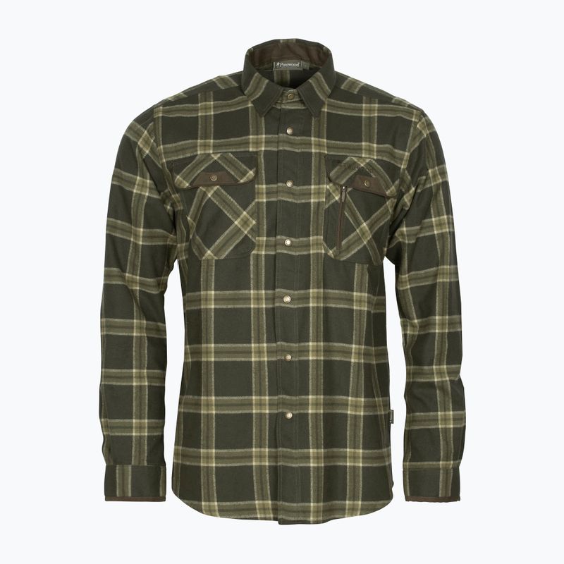 Hemd Herren Pinewood Prestwick Exclusive d.green/green