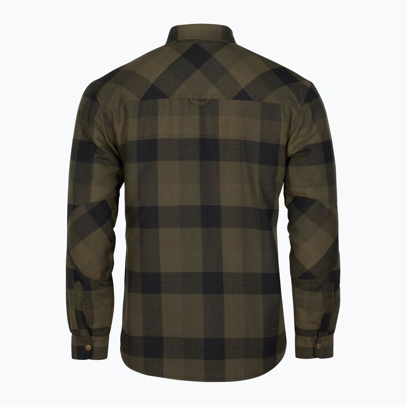 Herrenhemd Pinewood Canada Classic 2.0 grün/schwarz 6