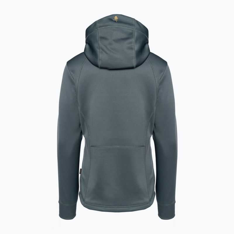 Damen-Trekking-Sweatshirt Pinewood Finnveden Hoodie d.storm blau 6