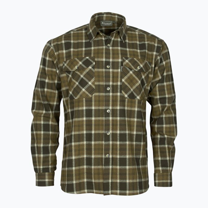 Herrenhemd Pinewood Härjedalen h.olive/khaki 6