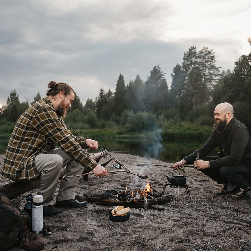 Herrenhemd Pinewood Härjedalen h.olive/khaki 11