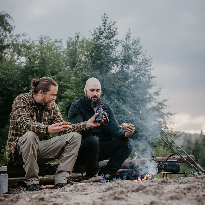 Herrenhemd Pinewood Härjedalen h.olive/khaki 12