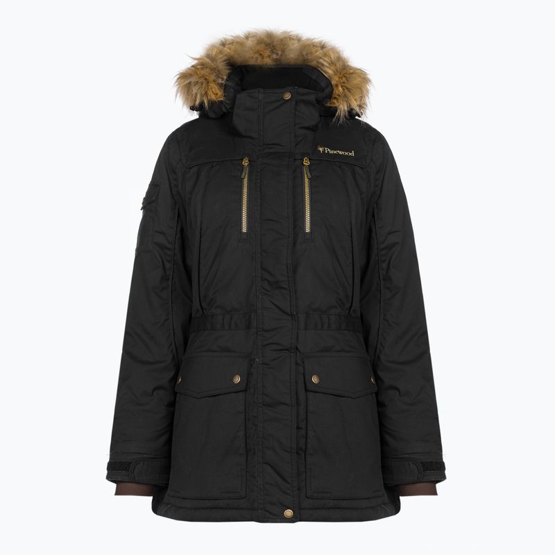 Damen Wintermantel Pinewood Finnveden Winter Parka schwarz 6